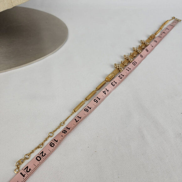 Cabi Bon Vivant Gold Flower Necklace & Bracelet - Picture 7 of 11